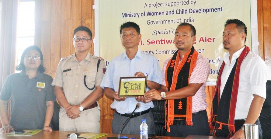 Childline-1098 to provide service in Peren 